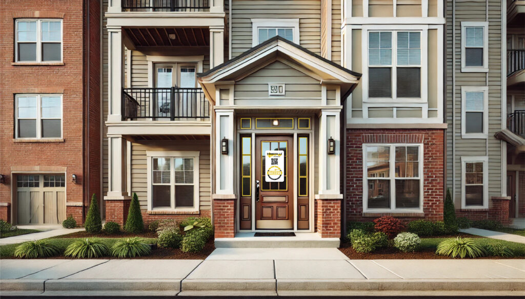 Apartment Building Front Door