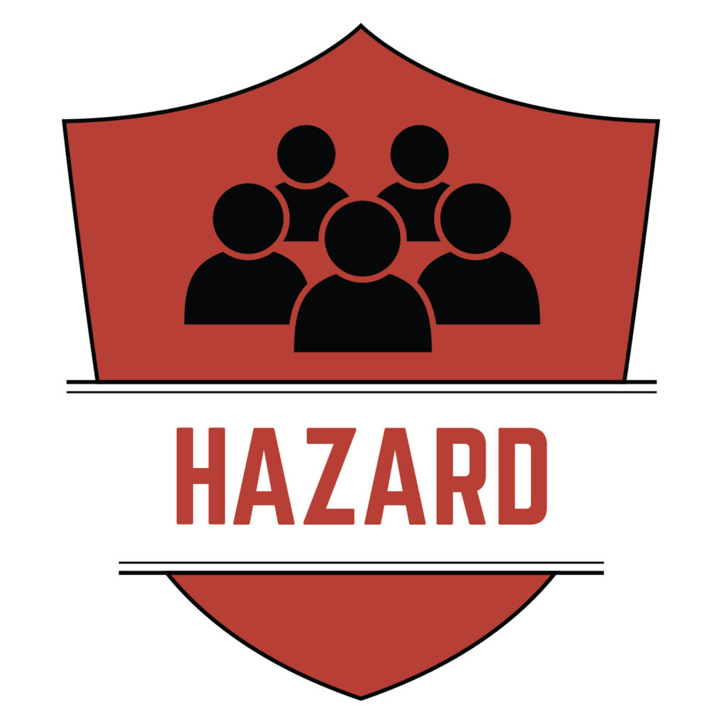 Social Impact Hazard Badge